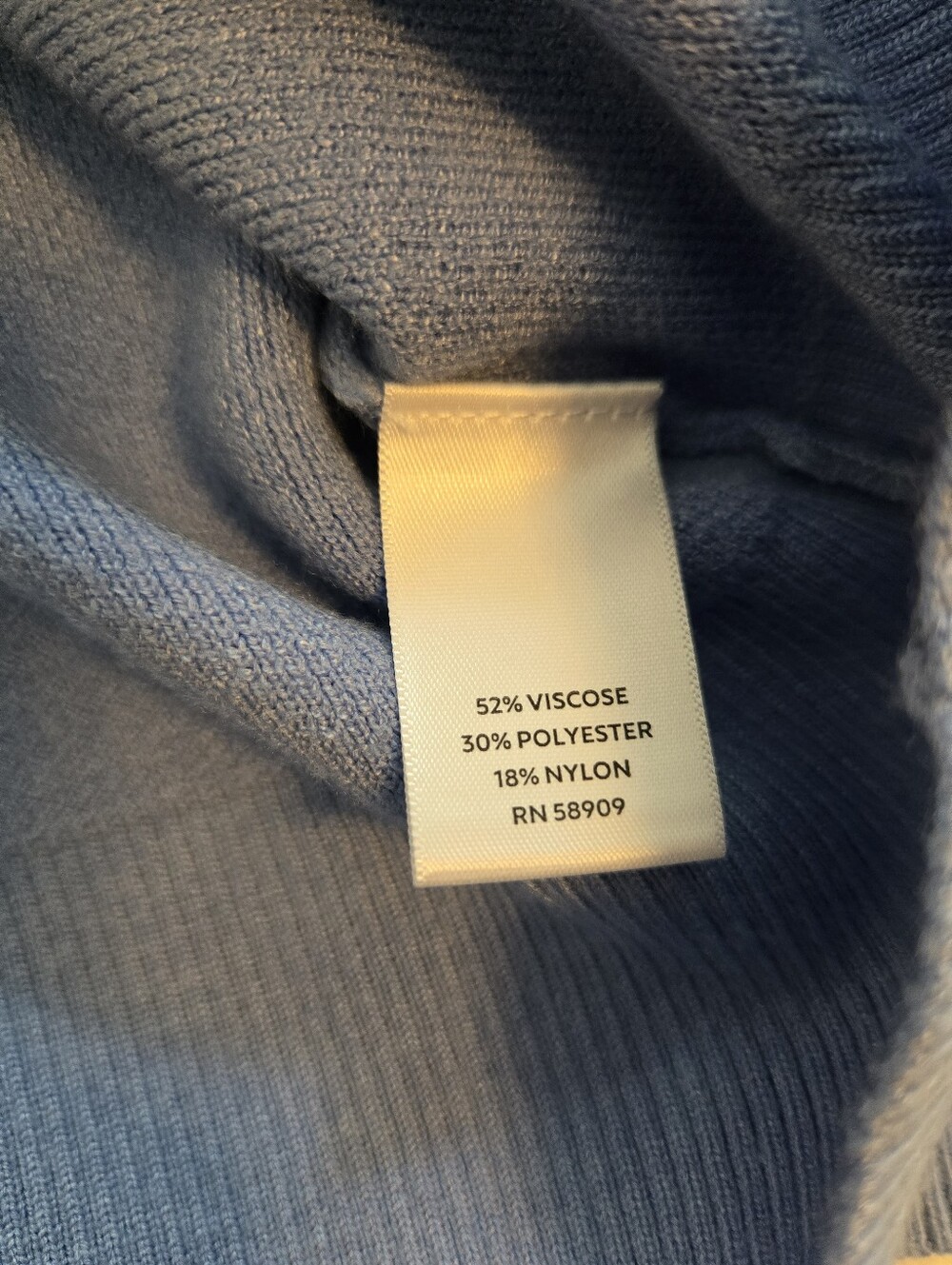 Kinesis Striped Scoop-Neck Sweater in Light Blue - Picture 6 of 7
